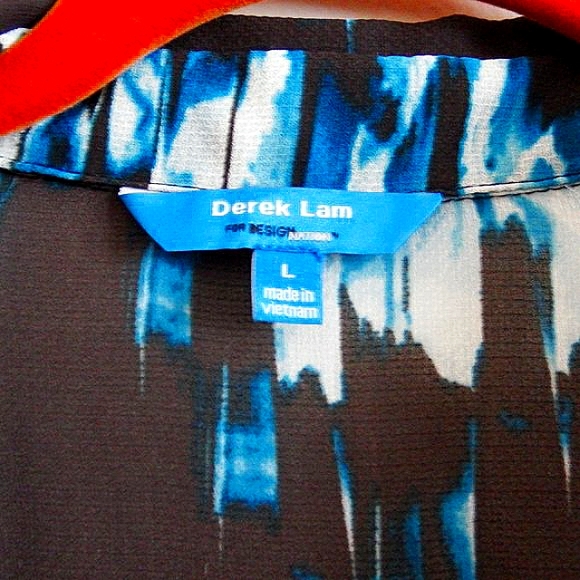 Derek Lam/DeisgNation Collab Blouse Sz. L - Picture 5 of 6